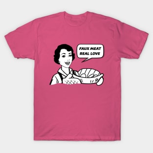 Vegan Vegetarian Thanksgiving Retro 50's T-Shirt